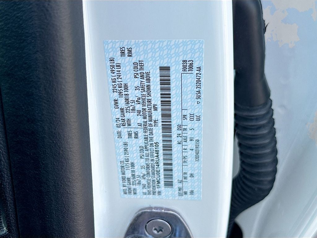 2024 Ford Escape Plug-In Hybrid Base