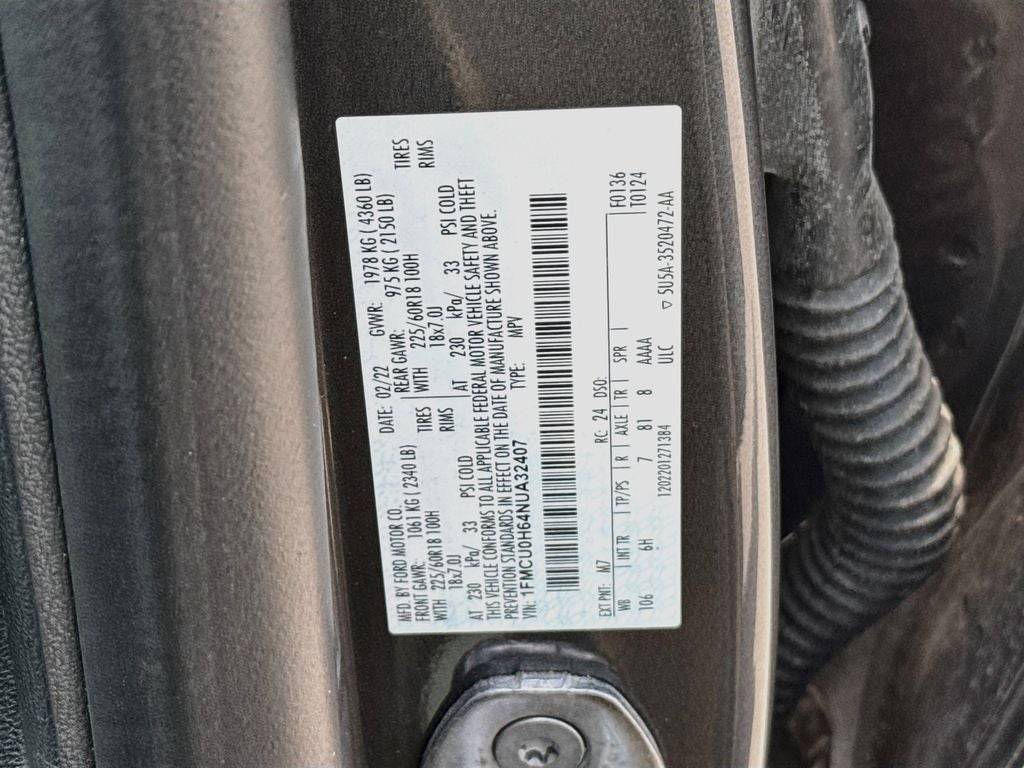 2022 Ford Escape SEL