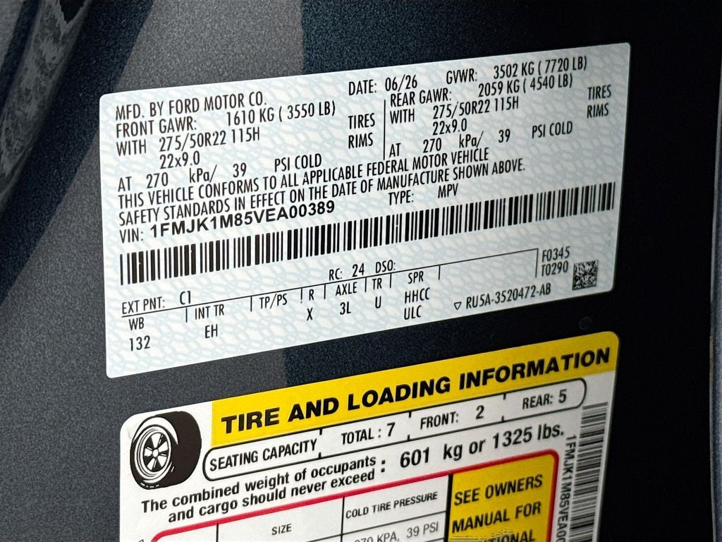 2027 Ford Expedition Max Platinum