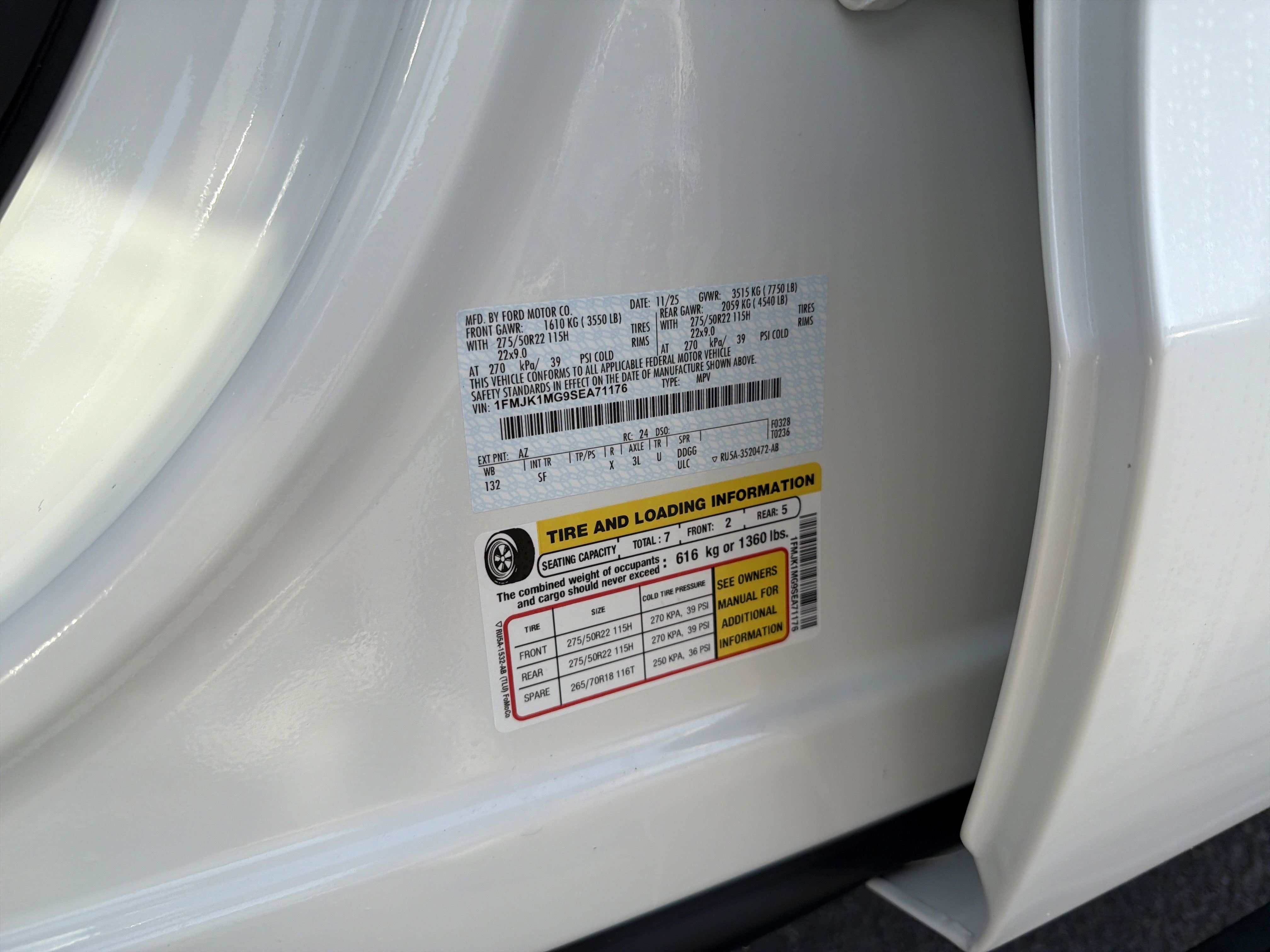 2025 Ford Expedition Max Platinum