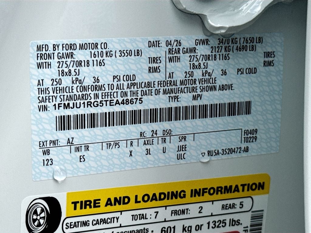 2026 Ford Expedition Tremor