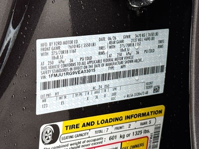 2027 Ford Expedition Tremor