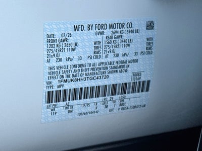 2026 Ford Explorer Platinum