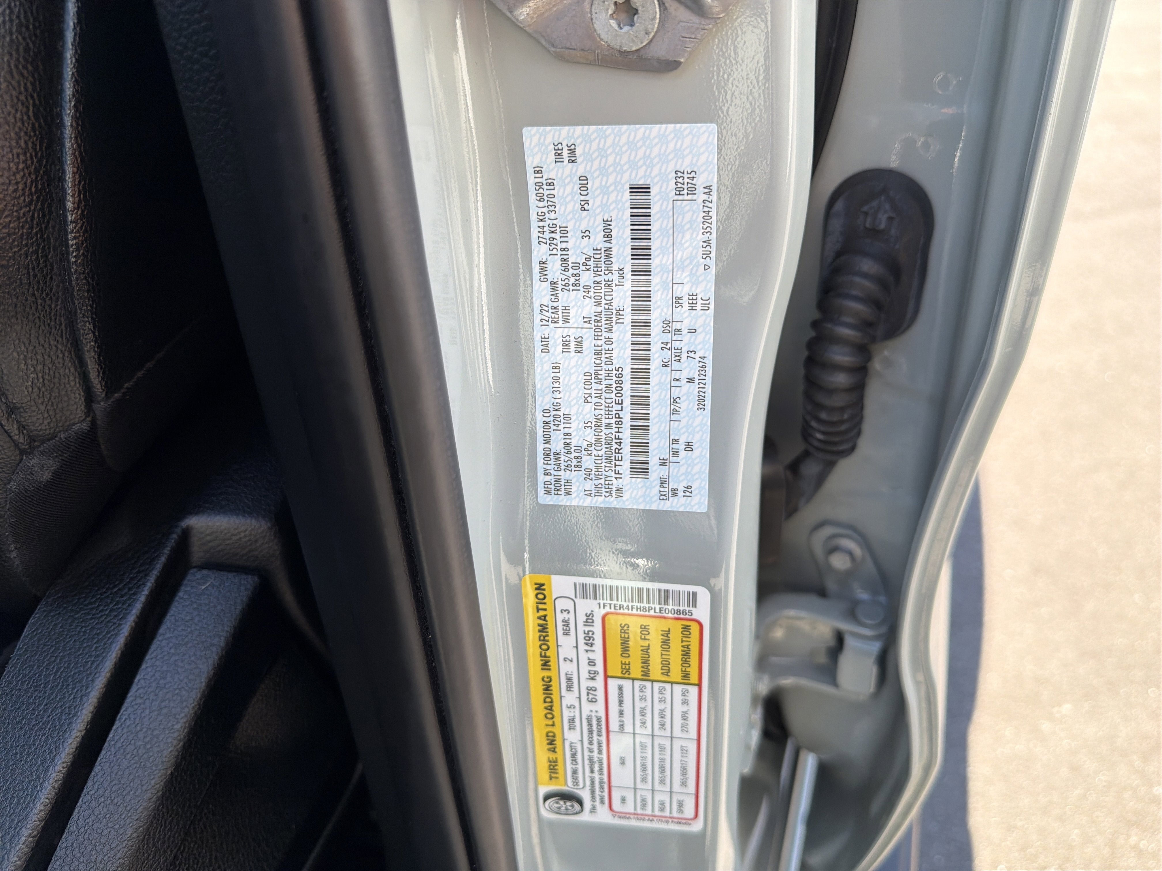 2023 Ford Ranger Lariat