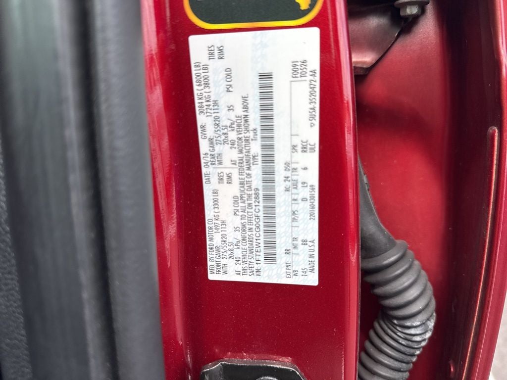 2016 Ford F-150 Platinum