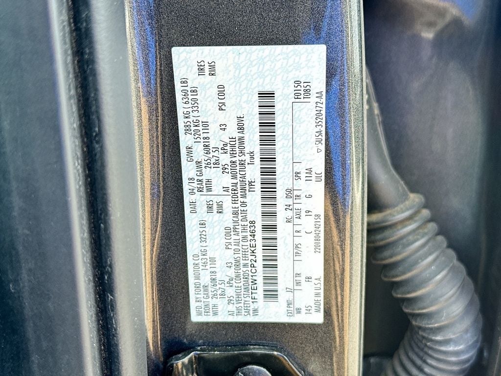 2018 Ford F-150 XLT