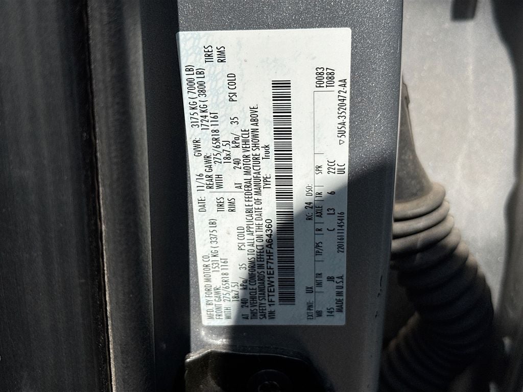2017 Ford F-150 XLT