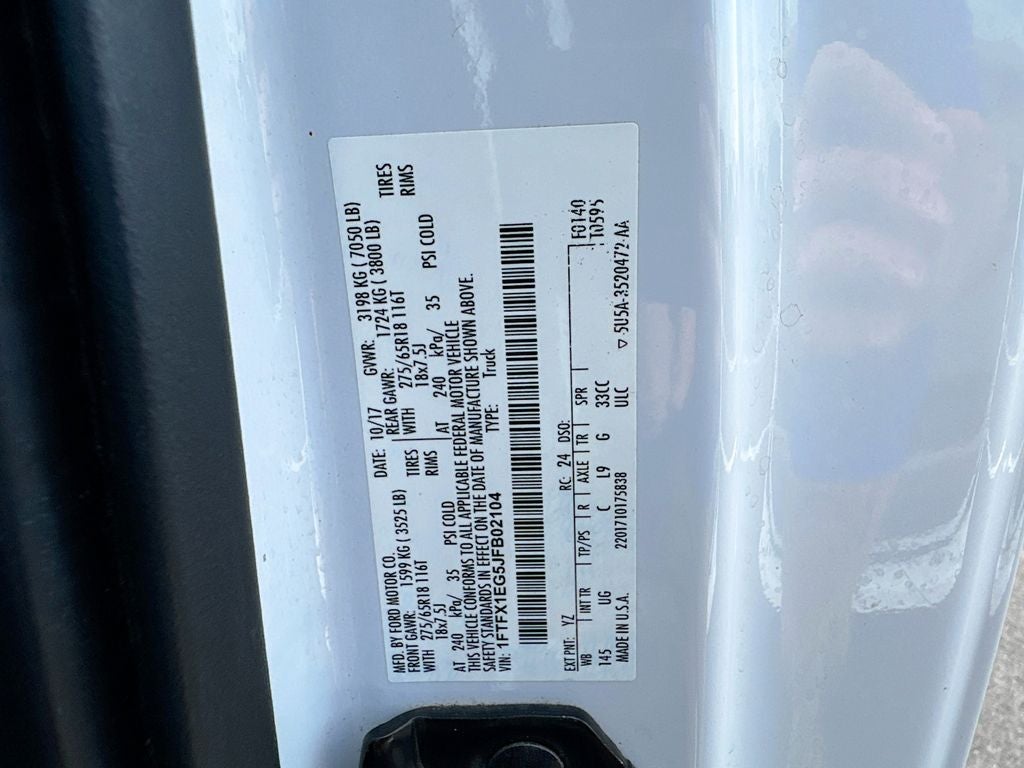 2018 Ford F-150 XLT