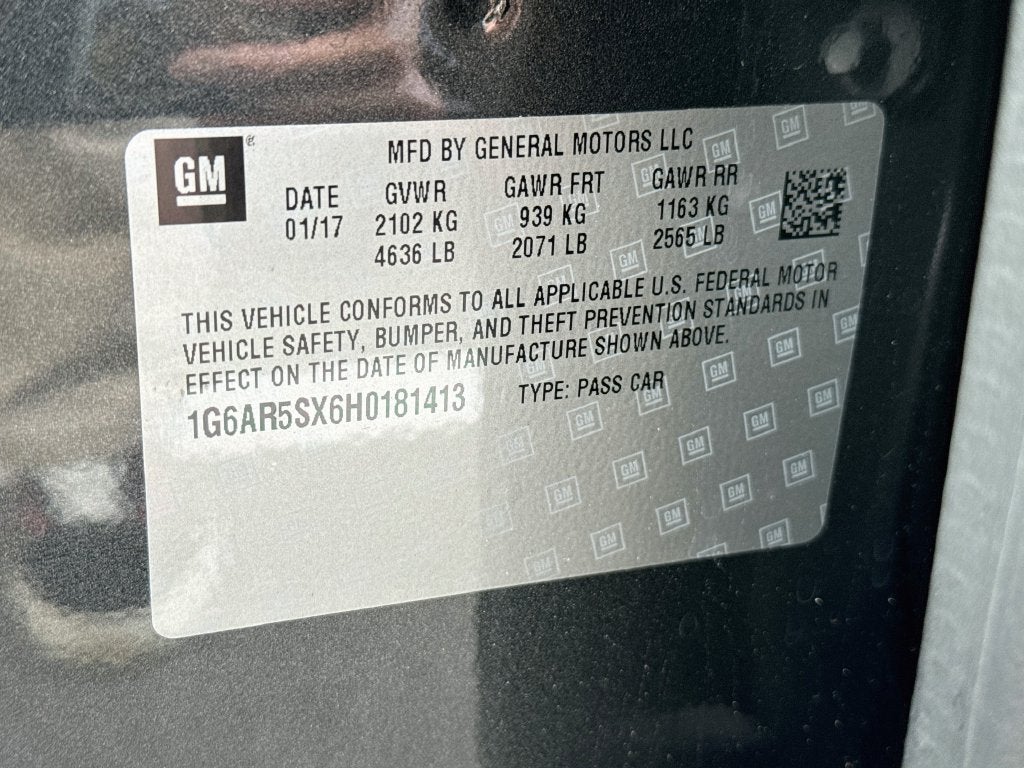 2017 Cadillac CTS 2.0L Turbo Luxury