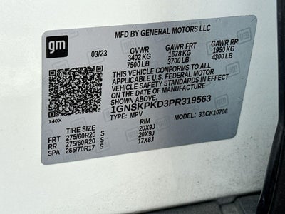 2023 Chevrolet Tahoe Z71