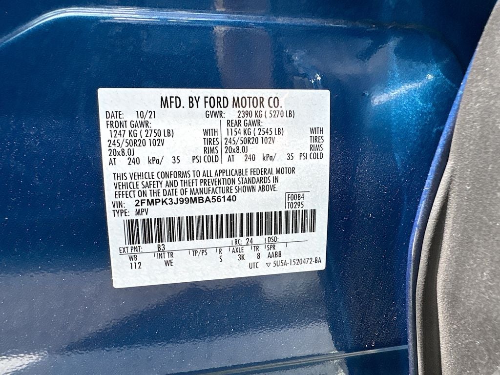 2021 Ford Edge ST Line