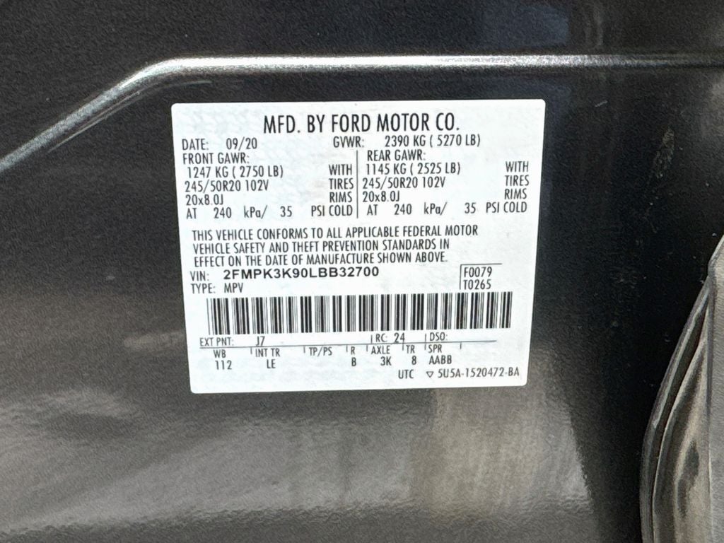 2020 Ford Edge Titanium