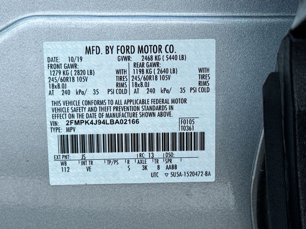 2020 Ford Edge SEL