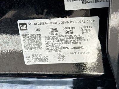 2024 Chevrolet Silverado 1500 ZR2