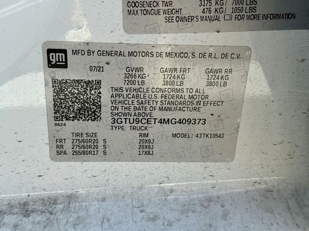 2021 GMC Sierra 1500 Elevation