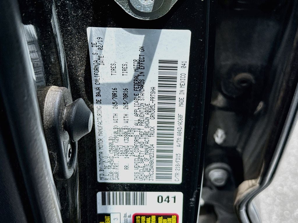 2019 Toyota Tacoma TRD Off-Road V6