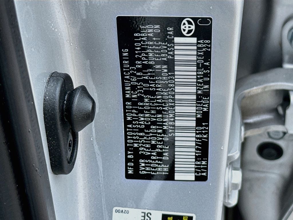 2023 Toyota Corolla LE
