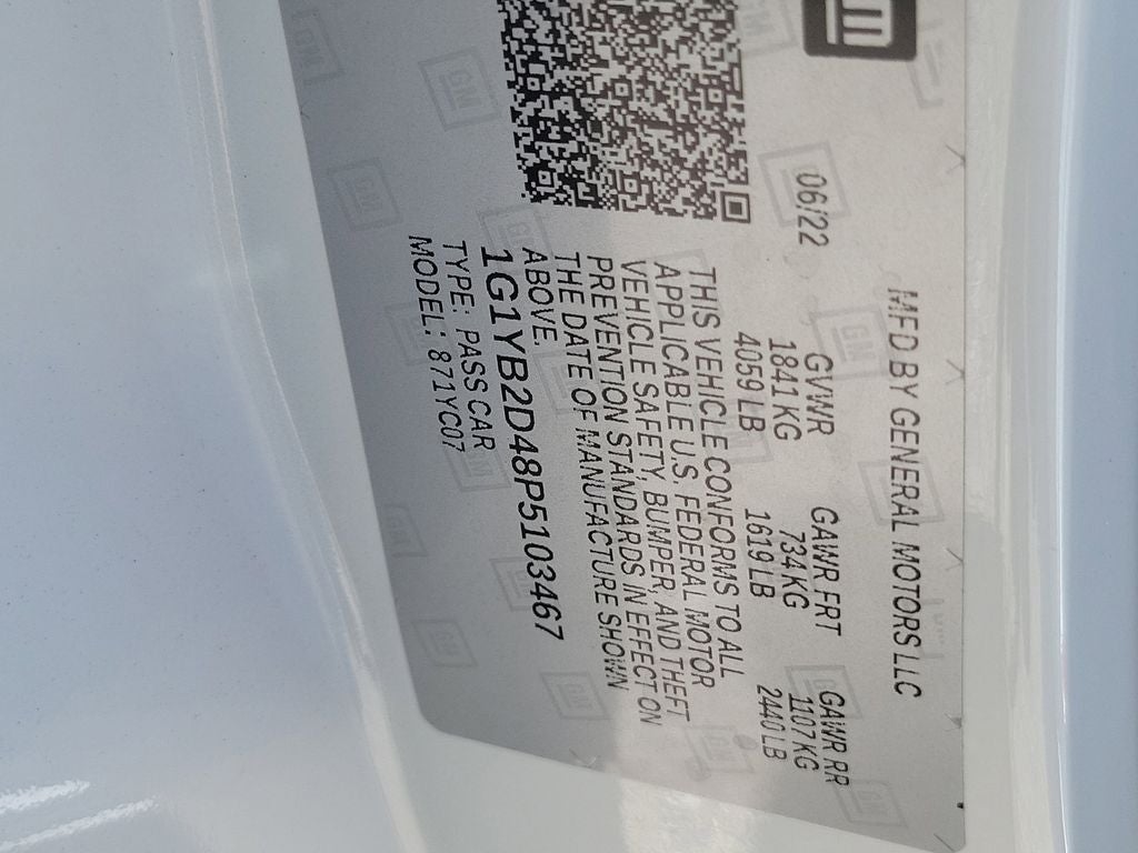 2023 Chevrolet Corvette Stingray 2LT