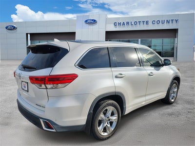 2019 Toyota Highlander Limited Platinum