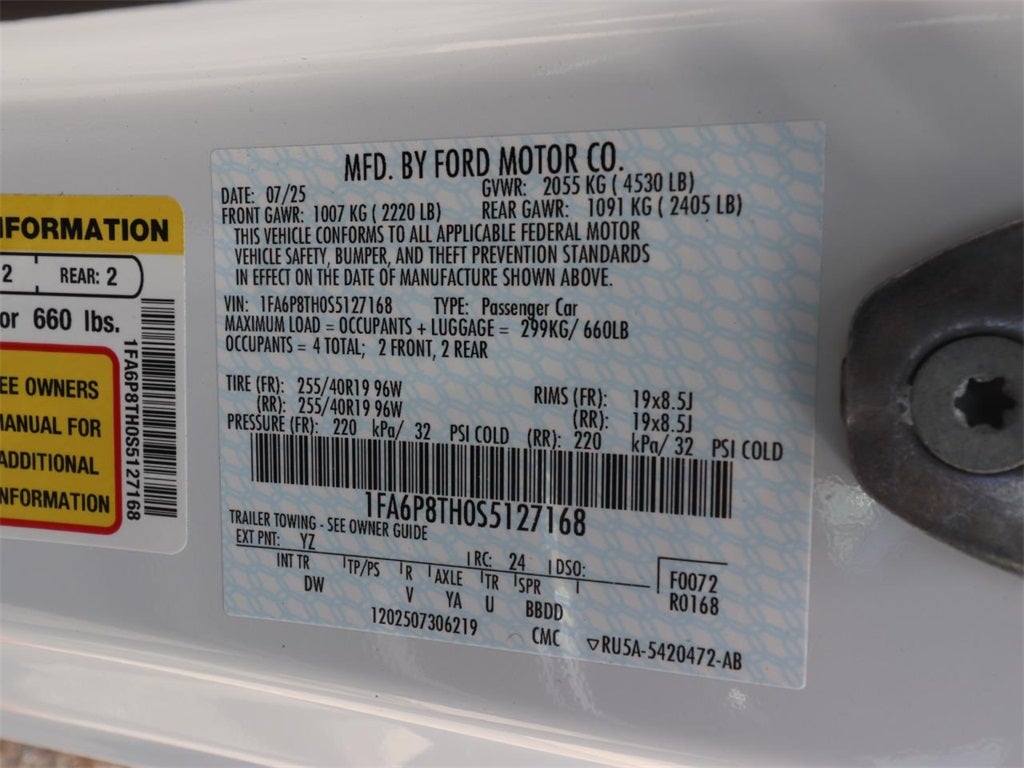 2025 Ford Mustang EcoBoost