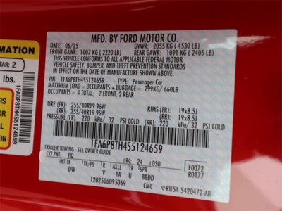 2025 Ford Mustang EcoBoost