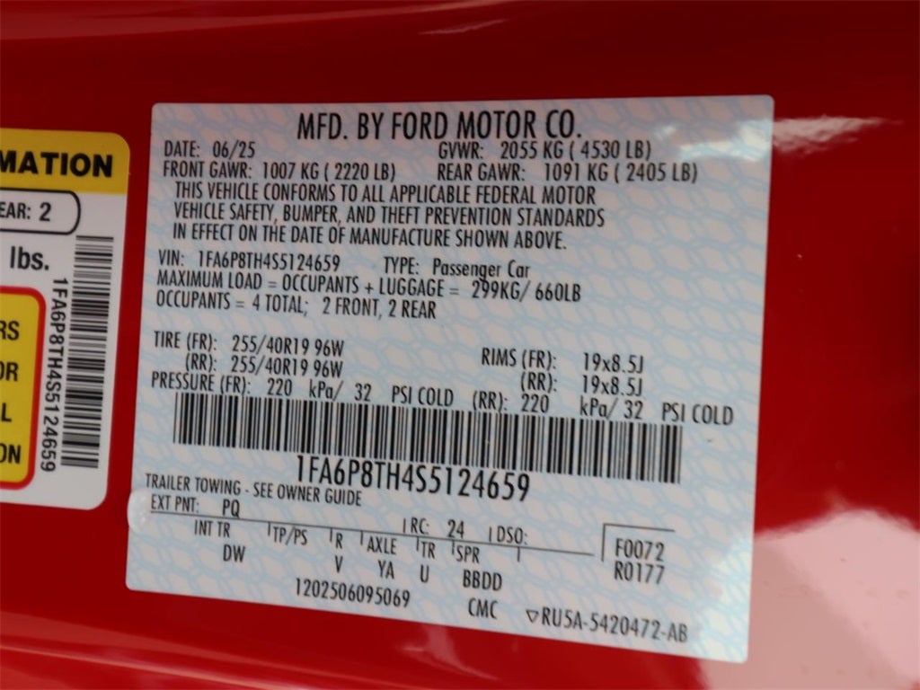 2025 Ford Mustang EcoBoost