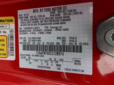 2025 Ford Mustang EcoBoost