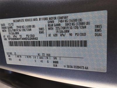 2022 Ford F-450SD XL DRW