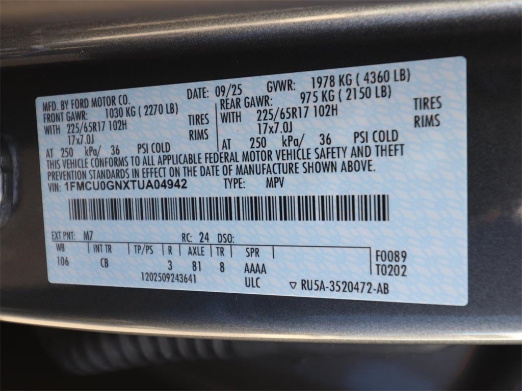 2026 Ford Escape Active