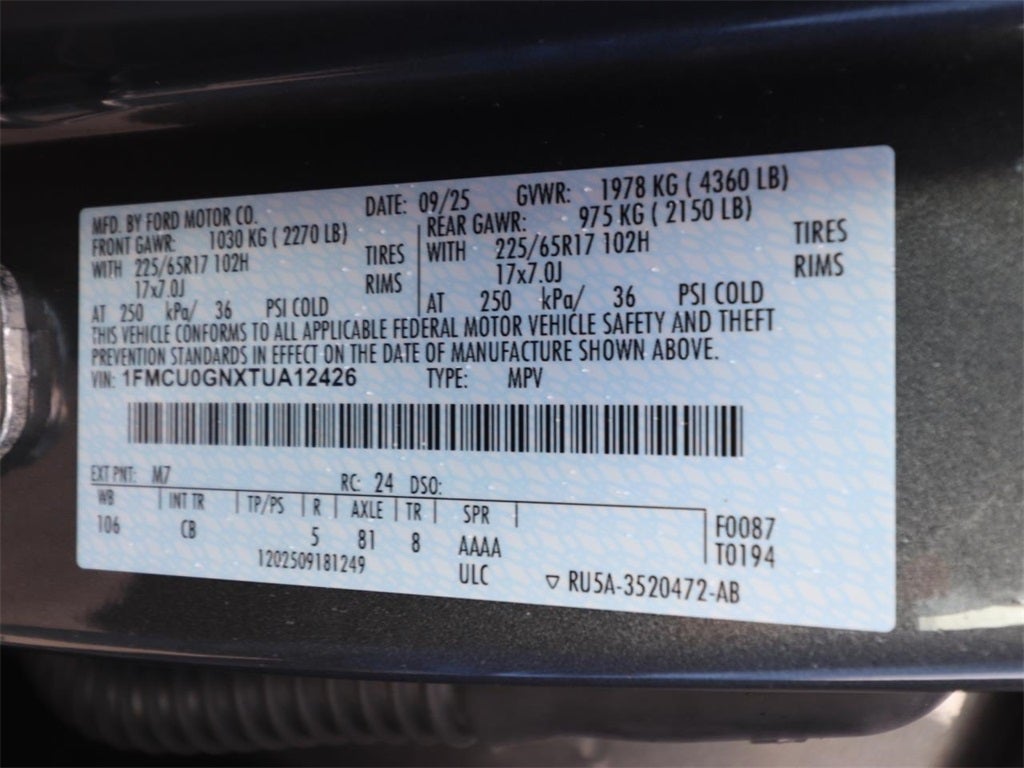 2026 Ford Escape Active