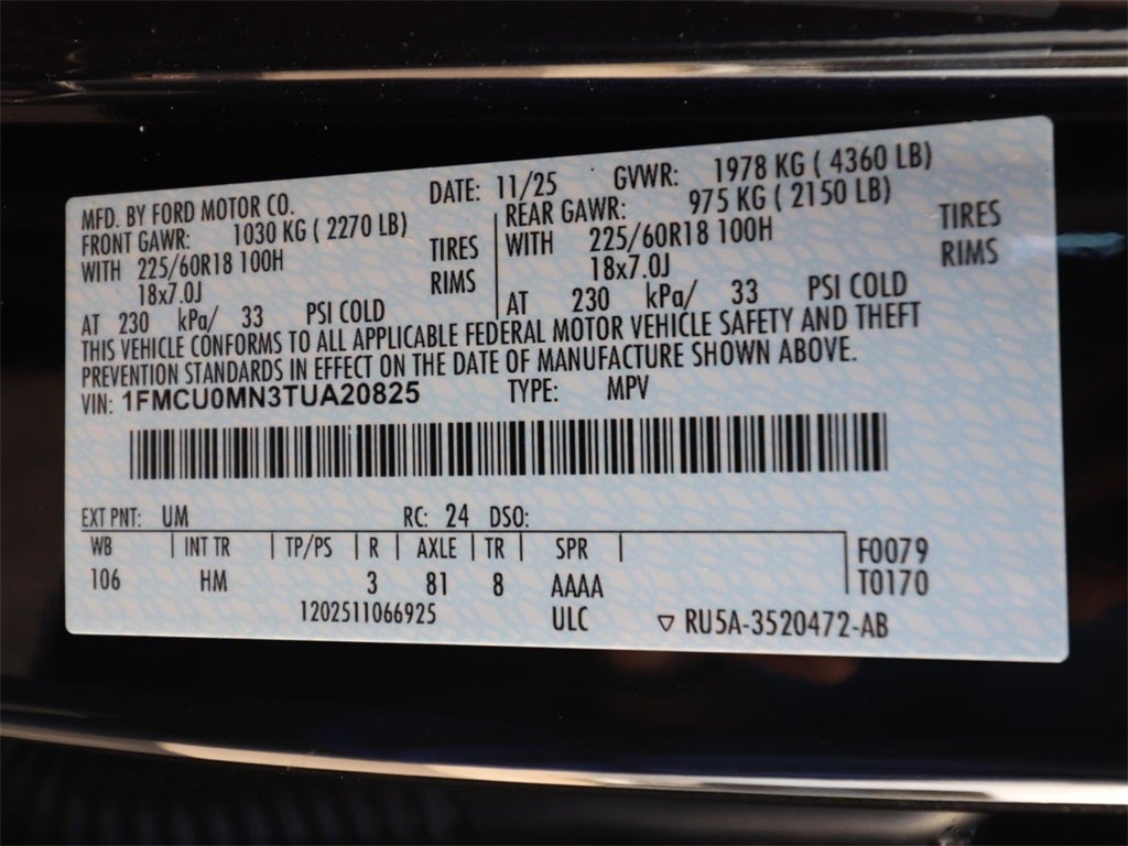 2026 Ford Escape ST-Line