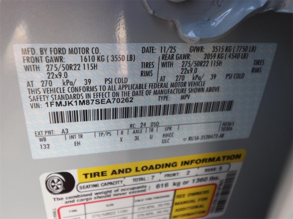 2025 Ford Expedition Max Platinum