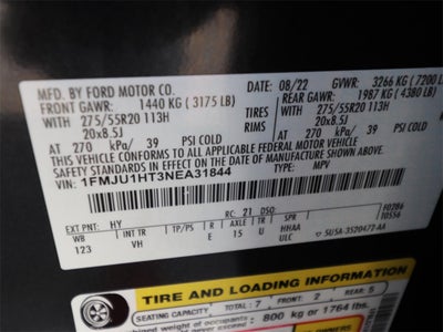 2022 Ford Expedition XLT