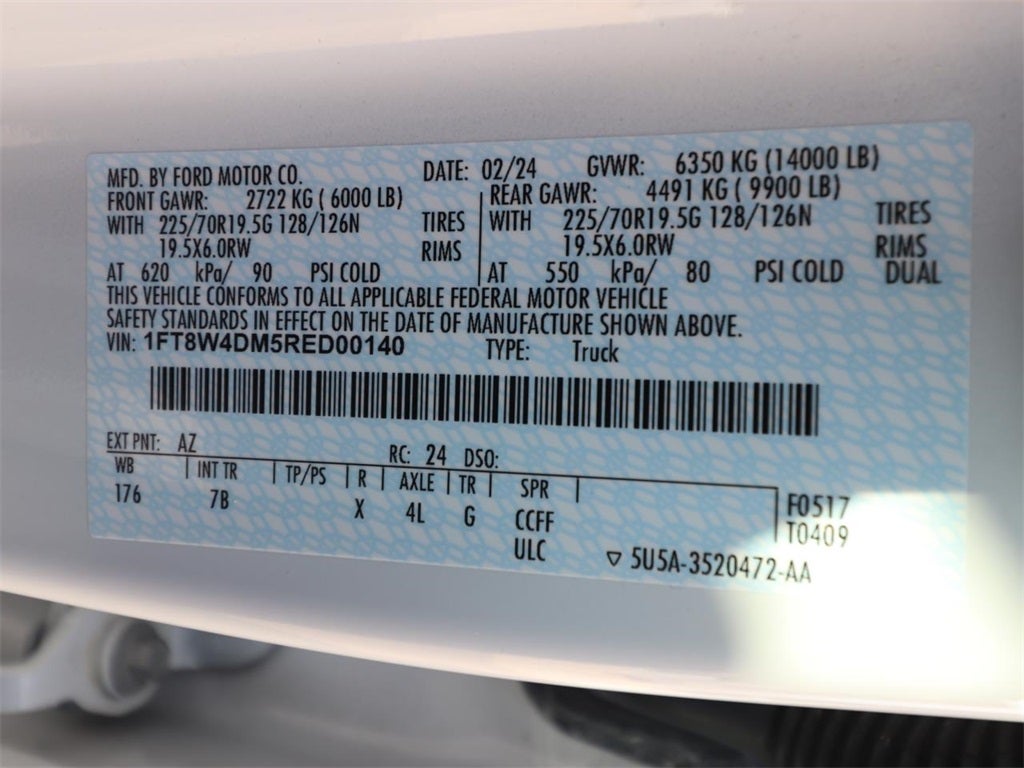 2024 Ford F-450SD Platinum DRW