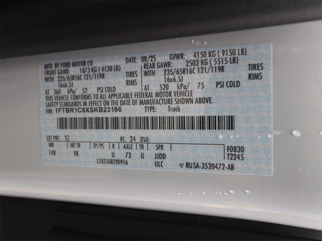 2025 Ford Transit-250 Base