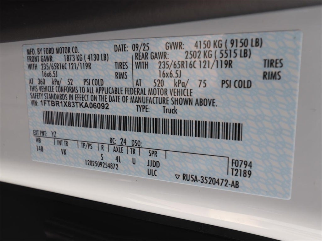 2026 Ford Transit-250 Base