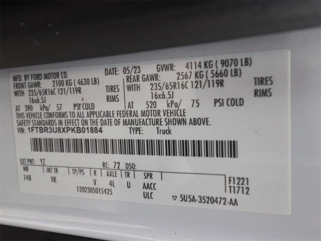 2023 Ford Transit-250 Base