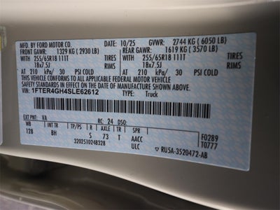 2025 Ford Ranger XLT