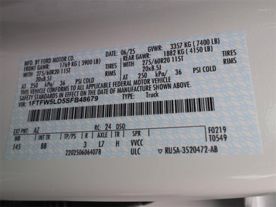 2025 Ford F-150 Lariat