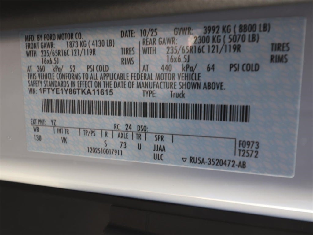 2026 Ford Transit-150 Base