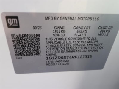 2024 Chevrolet Malibu LT 1LT