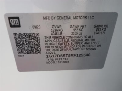 2024 Chevrolet Malibu LT 1LT