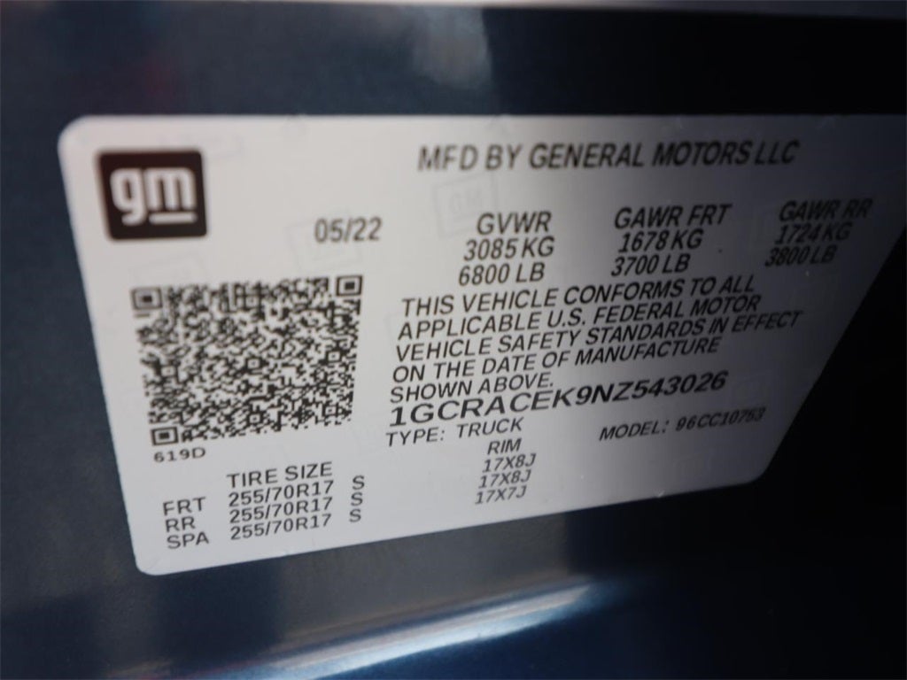 2022 Chevrolet Silverado 1500 LT