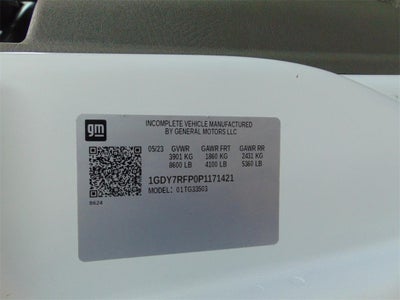 2023 GMC Savana 3500 Work Van