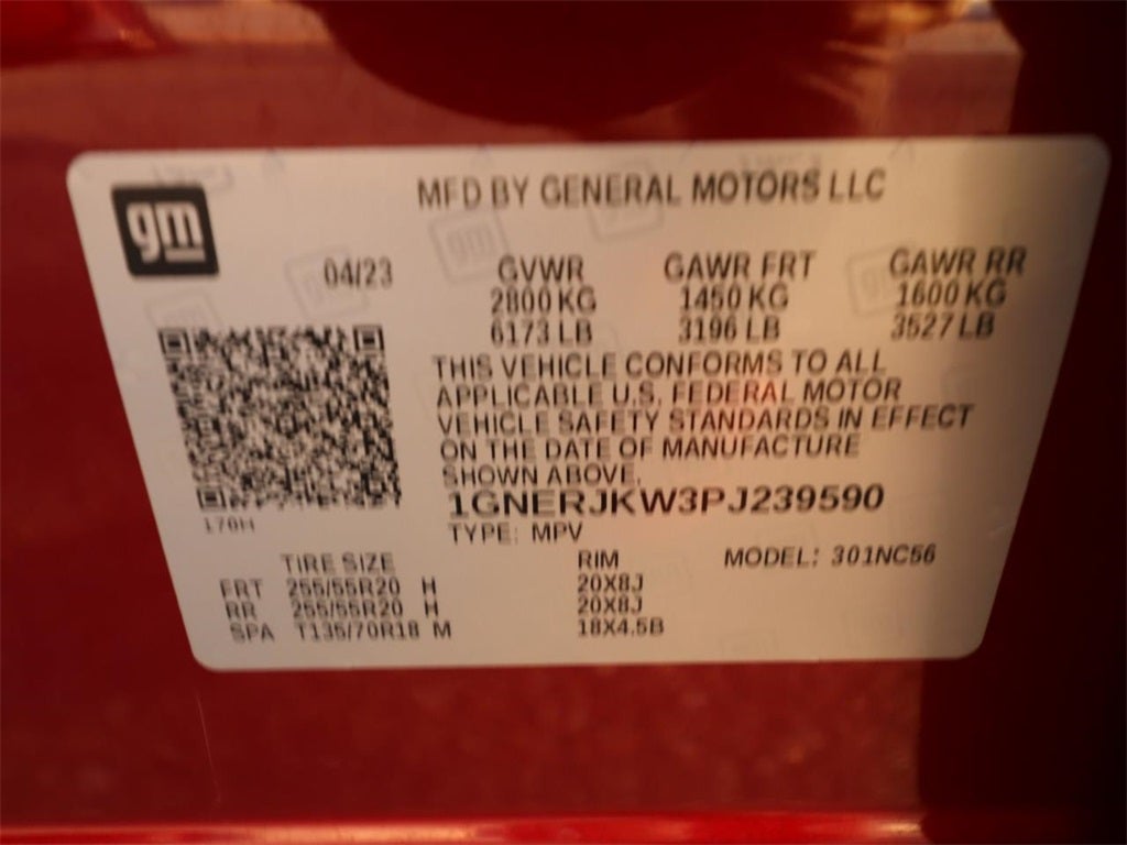 2023 Chevrolet Traverse RS