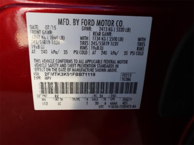 2015 Ford Edge Titanium