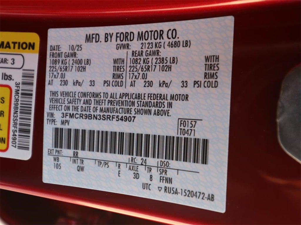 2025 Ford Bronco Sport Big Bend