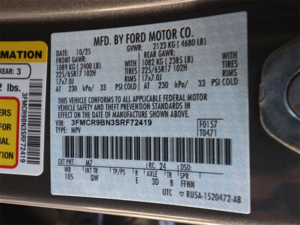 2025 Ford Bronco Sport Big Bend