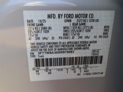 2025 Ford Maverick XL