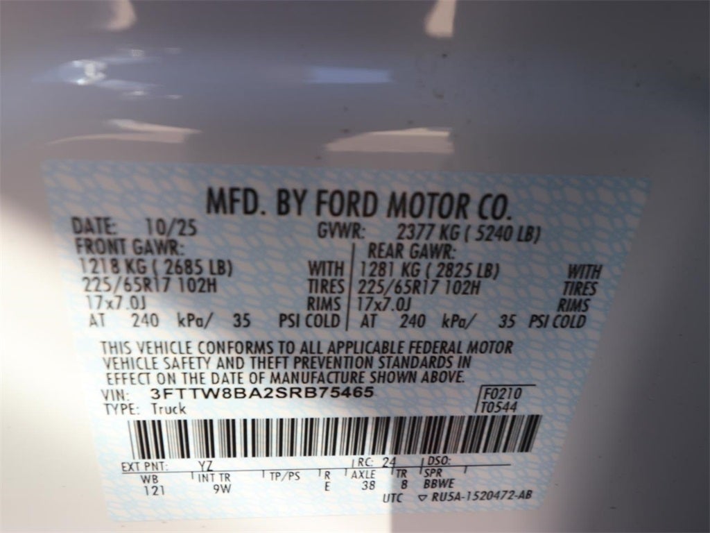 2025 Ford Maverick XL